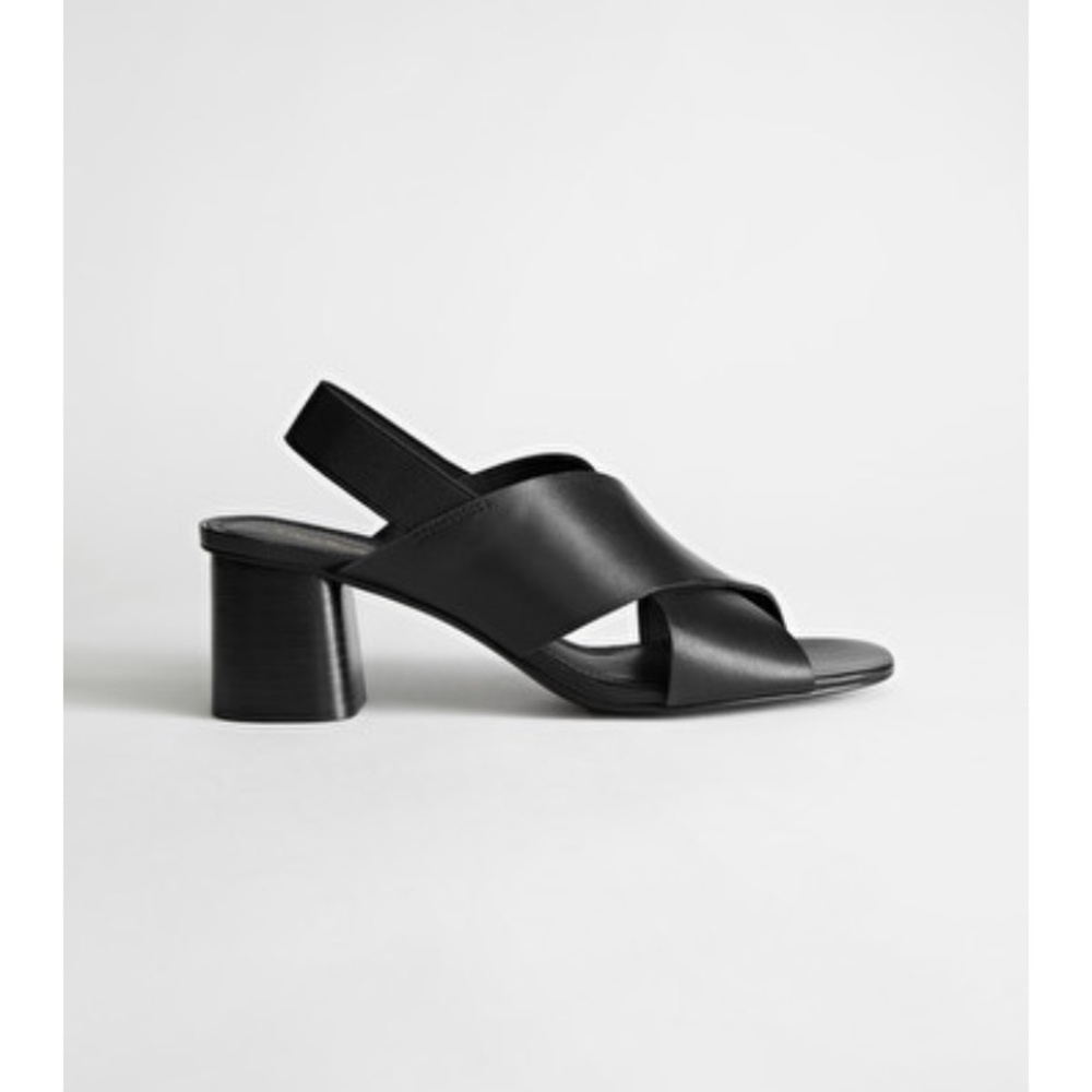 & Other Stories block heel shoes/sandals New